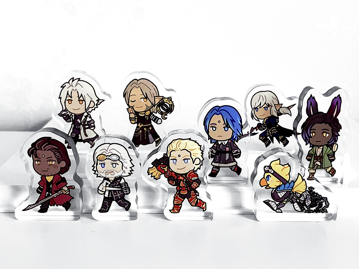 FFXIV Mini Standees